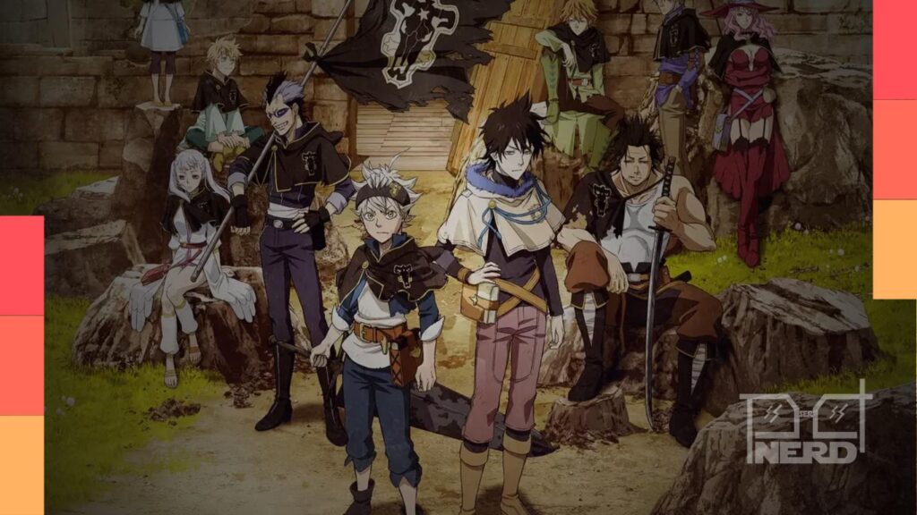 Imagem promocional de Black Clover destacando a volta da 2ª temporada com animação melhor