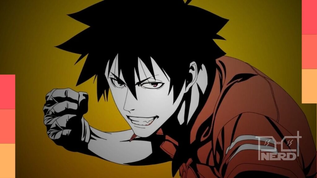 Jiro Azuma em imagem promocional de Black Torch, anime da Temporada de Julho de 2026