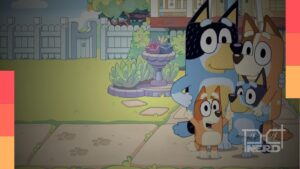 Rodrigo Santoro e Mel Fronckowiak narram Bluey Book Reads em português brasileiro