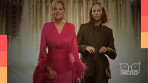 Gráfico mostrando HBO Max na frente no Emmy 2026 com 122 indicações e Netflix em seguida com 111
