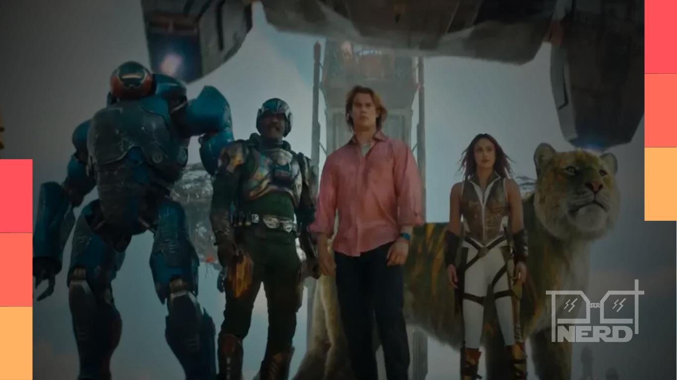 Artes conceituais do Esqueleto mostrando uma versão mais sombria para o remake de He-Man de David S. Goyer