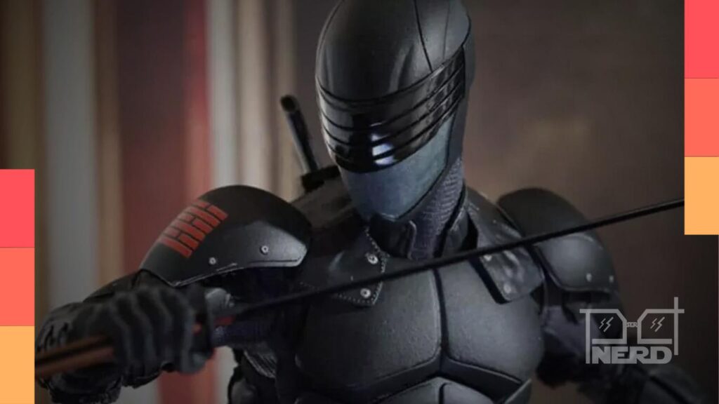 Estátuas colecionáveis de Snake Eyes, Destro, Storm Shadow e Tenente Falcon em evento da SDCC 2026