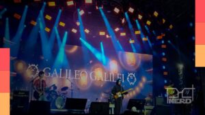 Banda japonesa Galileo Galilei se apresentando no Anime Friends 2026 em São Paulo