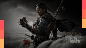 Primeiro pôster do anime inspirado em Ghost of Tsushima com temática samurai e indicação de estreia em 2027