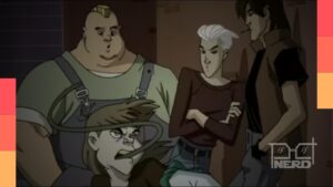 Clima de anúncio na SDCC mostrando a Irmandade dos Mutantes em X-Men '97 enfrentando um Sentinela