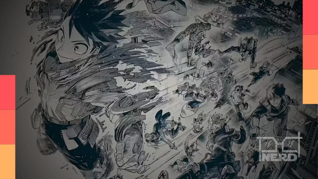 Dois vídeos musicais JUMP MV de My Hero Academia celebrando o 10º aniversário do anime