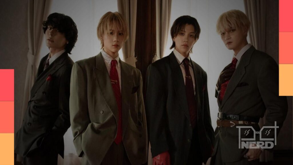 WOLF HOWL HARMONY interpretando Koko ni Iru, tema de encerramento de Iwamoto-senpai no Suisen