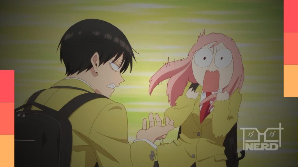 Imagem promocional da série anime Kusunoki’s Flunking Her High School Glow-Up com personagens de ensino secundário em destaque