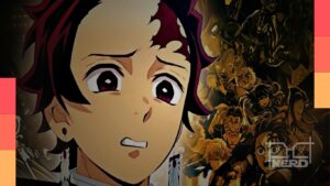 Cinema exibindo filme de anime com fãs, simbolizando lançamentos teatrais e impacto em franquias globais