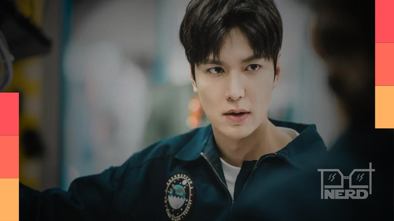 Lee Min-ho em Pergunte às Estrelas (Reprodução) e referência ao k-drama romântico But Your Love