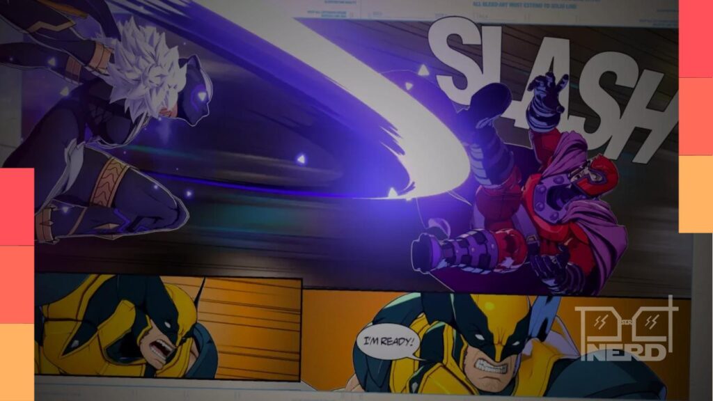 Magneto e Shuri lutando em Wakanda no preview de Marvel Tōkon: Fighting Souls