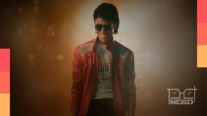 Imagem promocional do filme Michael, cinebiografia do Rei do Pop, celebrando recorde de bilheteria