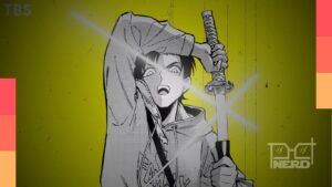 Imagem promocional do anime Millennium Family (Odoru Sennen Kazoku) anunciando que está em produção, sem data de estreia divulgada