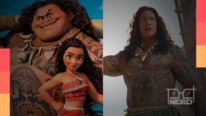 Dwayne Johnson durante divulgação do live-action de Moana e confirmação de Moana 3 está nos planos
