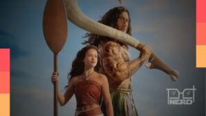 Moana e Maui em pôster do live-action de Moana com clima de crítica e comparação com a animação de 2016
