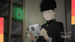 Mob, Reigen, Dimple e Tome Kurata em uma curta especial de aniversário de Mob Psycho 100