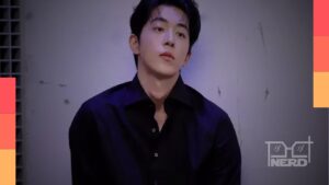 Nam Joo-hyuk em imagem promocional e destaque para os k-dramas Code e Heartbeat após A Leste do Palácio