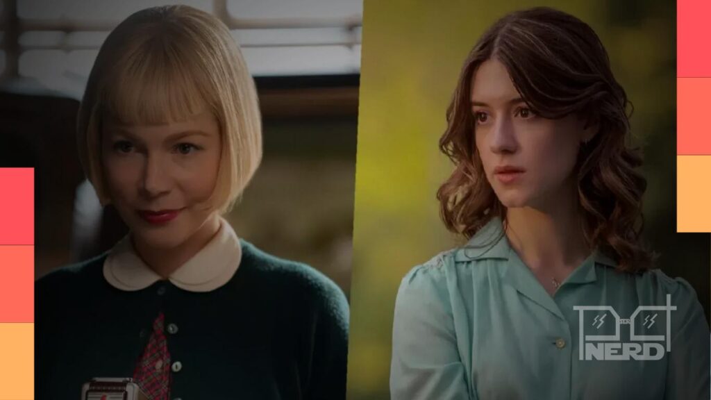 Notícia sobre a antecipação do lançamento de A Place in Hell para 23 de abril de 2027, estrelado por Michelle Williams e Daisy Edgar-Jones
