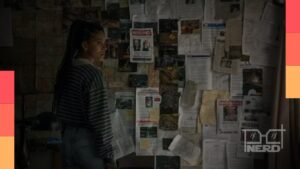 Imagem promocional de Nocturne, série dramática policial do Apple TV com Liev Schreiber, Zazie Beetz e Stephen Graham