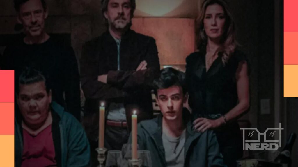 Cartaz do filme Precisamos Falar com elenco e clima de thriller psicológico