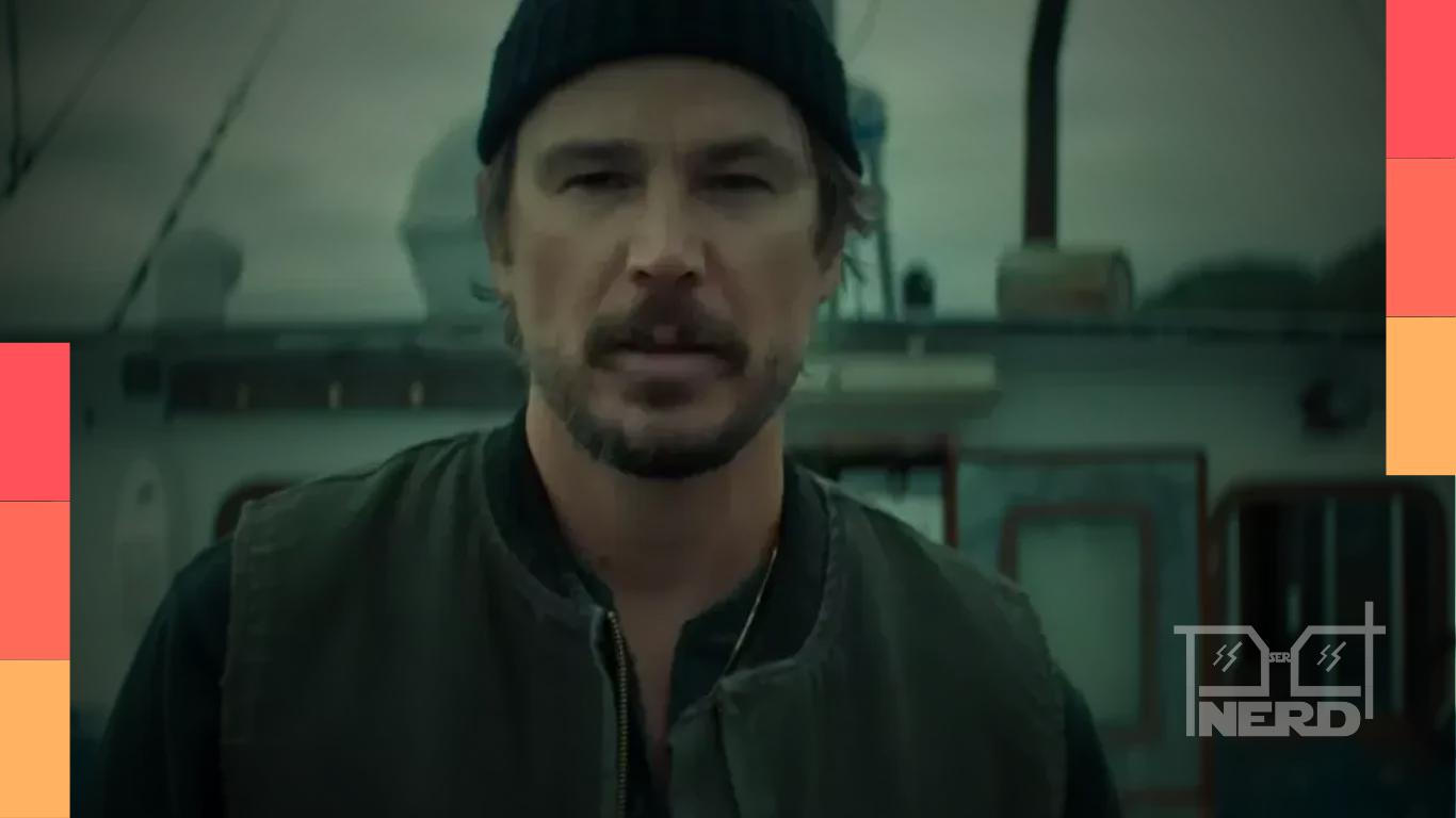 Teaser de Profundezas Netflix com Josh Hartnett em clima de suspense marinho