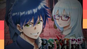 Imagem promocional de PSYREN com destaque para o anúncio da Crunchyroll na Japan Expo 2026 em Paris