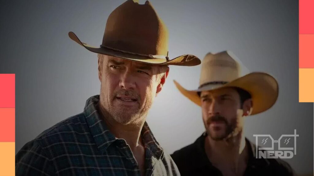 Personagens de Ransom Canyon na 2ª temporada com ausência de Davis, Reid e Paula Jo