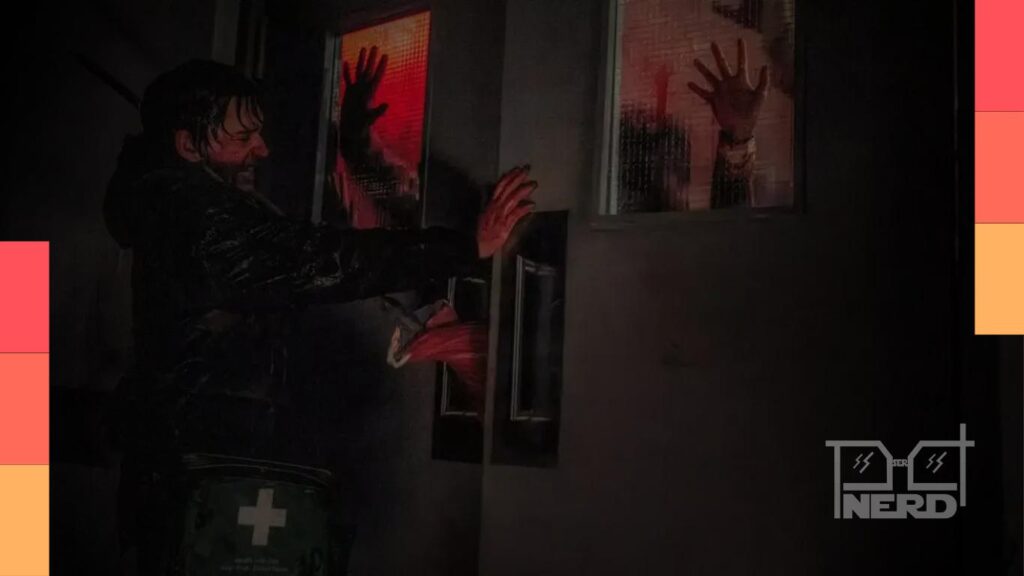 Cartaz do reboot de Resident Evil com indicação de duração de 95 minutos e diretor Zach Cregger