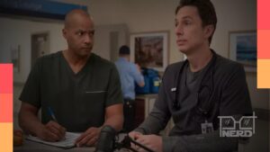Notícia sobre a Segunda temporada do revival de Scrubs com saída de Dr. Park e Enfermeiro Raymond e promoção de Ava Bunn
