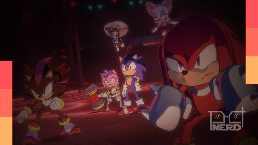 Imagem promocional do Sonic com referência ao curta “Memories and Beyond” anunciado no Anime Expo 2026