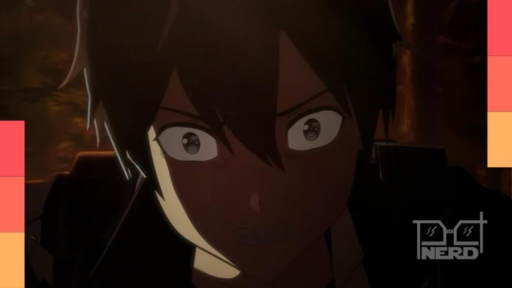 Kirito em Sword Art Online, com destaque para o anime especial Unanswered//butterfly e Echoes of Aincrad