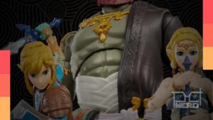Figuras colecionáveis da Hasbro de Link, Zelda e Ganondorf inspiradas em Tears of the Kingdom