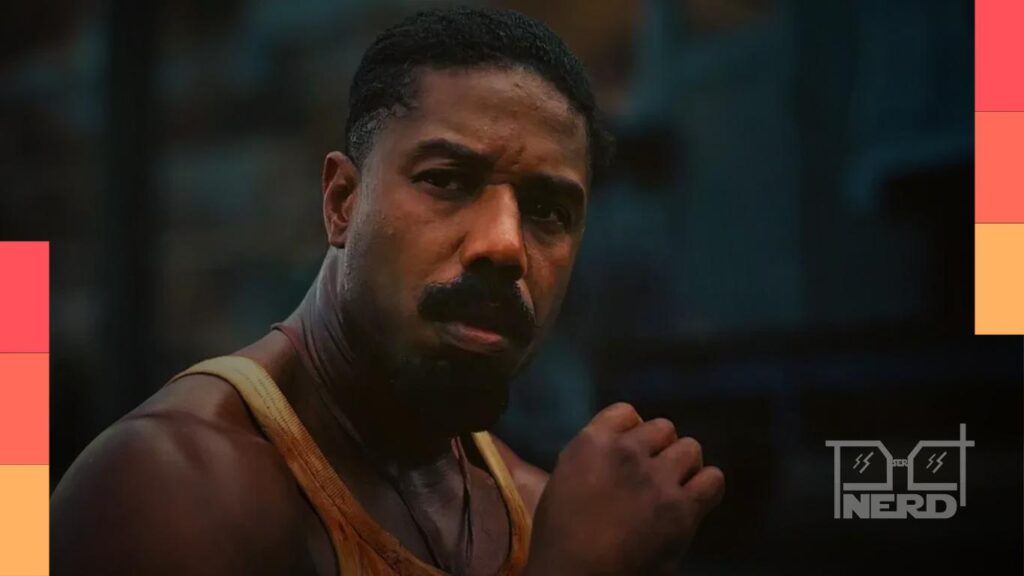 Pôster de The Thomas Crown Affair com Michael B. Jordan e elenco do remake