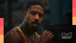 Pôster de The Thomas Crown Affair com Michael B. Jordan e elenco do remake