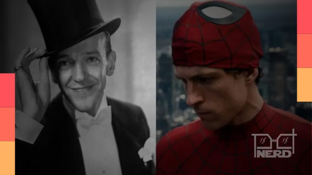 Tom Holland em entrevista e referência à cinebiografia de Fred Astaire com cenas de dança sem dublês