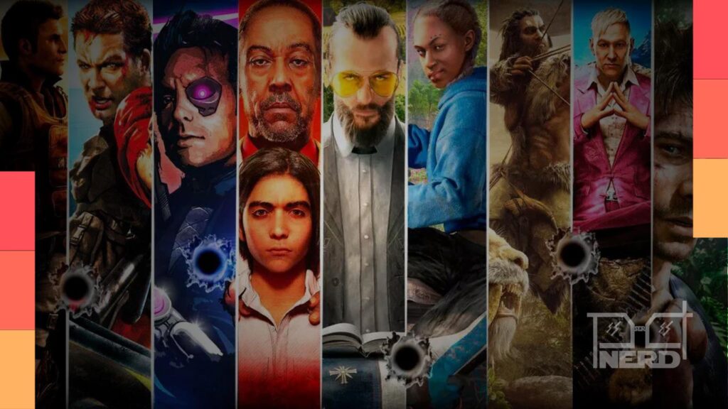 Notícia sobre a Ubisoft cancelando o spin-off de Far Cry e focando nos jogos Blackbird e Kodiak