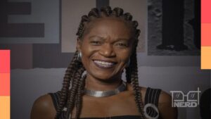 Valdineia Soriano interpretando Margarida na série do Canal Brasil derivada de Café com canela