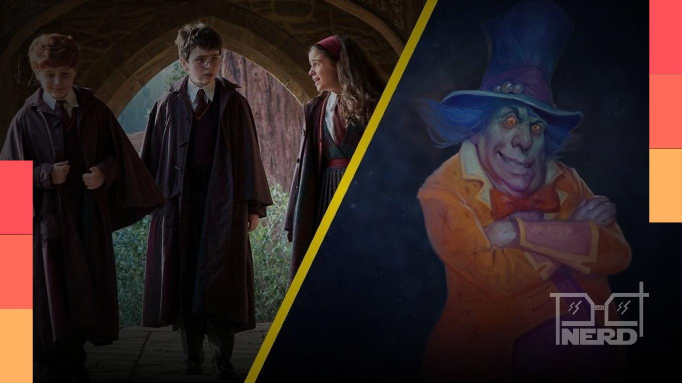 Peter Serafinowicz interpretando Pirraça na série de Harry Potter da HBO Max