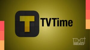 Pessoa vendo o app TV Time com aviso de encerramento e opção de exportar histórico