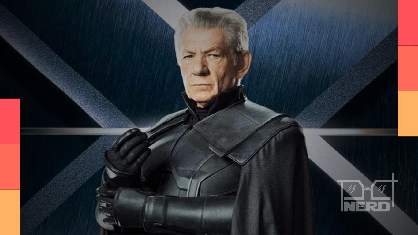 Imagem promocional de Ian McKellen como Magneto em filme de X-Men, ilustrando o debate sobre Magneto vs Sr. Sinistro no MCU
