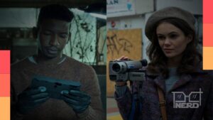Mamoudou Athie e Dina Shihabi em Arquivo 81, série de suspense sobrenatural da Netflix