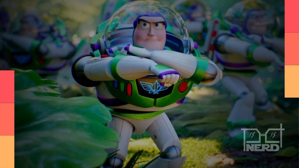Buzz Lightyear em Toy Story em destaque com recorde de horas assistidas no Disney+