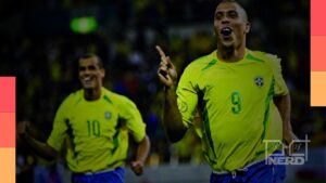 Imagem de referência com tema de Copa do Mundo e produção audiovisual sobre futebol real