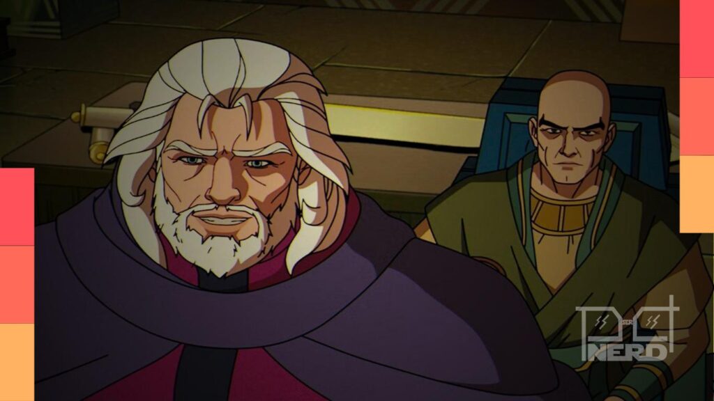 Charles Xavier e Magneto em X-Men ’97, com a ideia da Corporação-X impactando o futuro dos mutantes