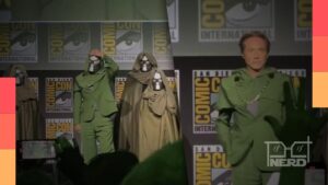 Elenco do filme Vingadores: Doutor Destino com Robert Downey Jr. como Doutor Destino e referência ao multiverso Marvel