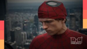 Peter Parker (Tom Holland) em cena do trailer de Homem-Aranha: Um Novo Dia