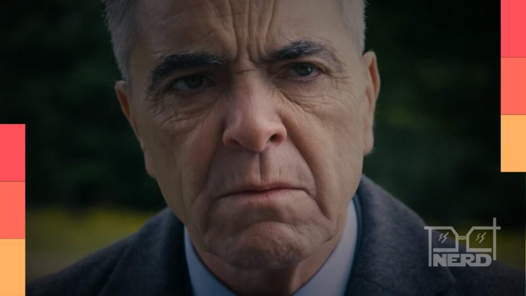 Cena promocional de minisséries de suspense da Netflix inspiradas em Harlan Coben, com atmosfera de mistério e investigação.