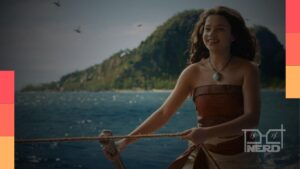 Arte com destaque para Moana live-action e A Morte do Demônio, além de ícones de Netflix e Apple TV.