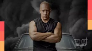 Vin Diesel gravando vídeo no set de filmagens de Velozes e Furiosos 11, Fast Forever