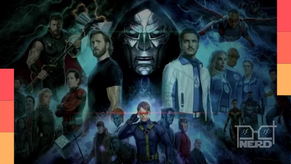 Doutor Destino (Doom) em Latvéria em um pôster inspirado no Trailer de Vingadores: Doutor Destino